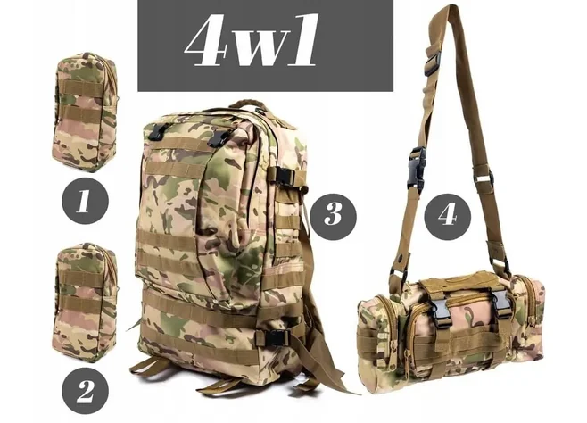 Рюкзак ESDY BL002 bag 50L 4в1 Фото 4